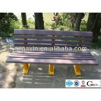 Colorful hot sale outdoor waterproof benches wpc composite benches