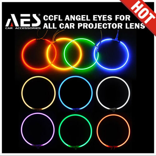 Best Quality Car lighting Colorful CCFL angel eyes for all car projector lens