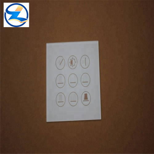 Smart touch glass switch glass panel LED light