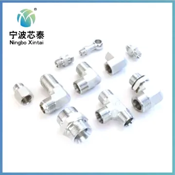 NINGBO OEM ODM Factory Carbon Acciaio Regolabile BSP maschio Maschio a 90 gradi Adattatori idraulici