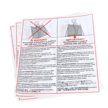 International certification textile label cloth label