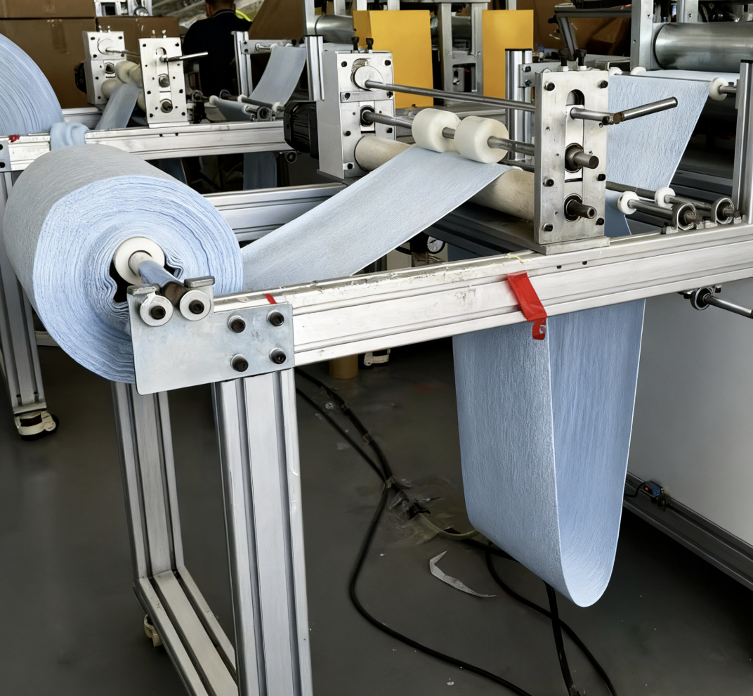 high capacity ultrasonic towel packing automation