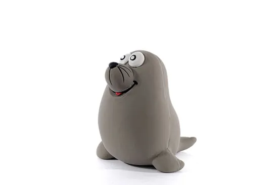 Latex Squeaky Penguin Dog Toy