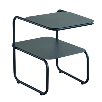 Homemore Beech Leg Coffee Table with Two Layer Side Table