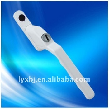 outward opening aluminum handle wih locks and chains