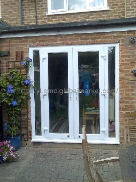 Modern UPVC ZMM Door with Net/PVC Door