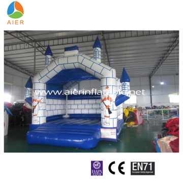 Commercial bouncers for sale, party inflatables for kids, Royal Castle type inflatable bouncers with point tops