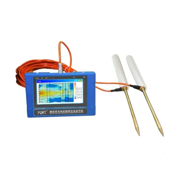 NEW PQWT-TC300 Automatic Underground Water Finder - Touch Screen 300m Borehole Drilling Detector