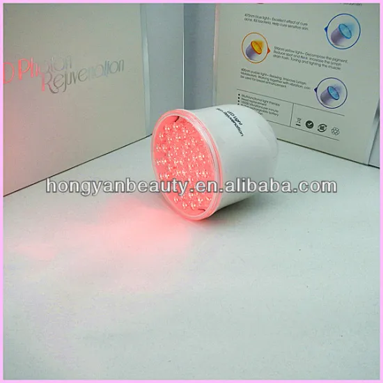Photon LED Skin Rejuvenation Anti Aging Beauty Machine with vibration massage function