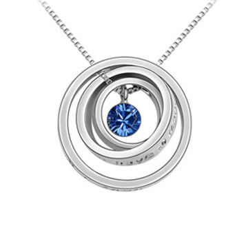 Fashion Necklaces 2014, Decorated with Swarovski Crystal, OEM Orders are Welcome
