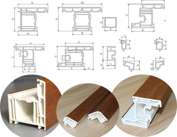 UPVC Plastic PVC Profiles for Doors&Windows