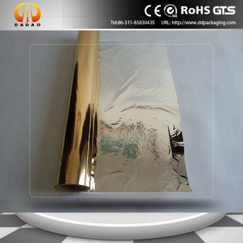 Gold metallized polyester film for thermal lamination China