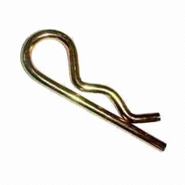 R cotter pin, made of steel and stainless steel