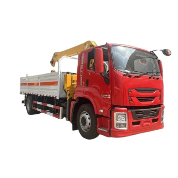 Customized Isuzu Heavy Duty 10-ton Truck-Mounted Cranes for Sale - Chinese Factory