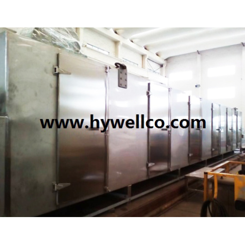 Continuous Type Mesh Belt Dryer for Rosebud