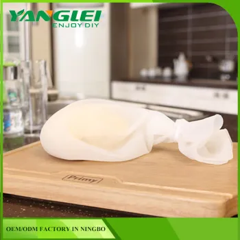 Silicone Kneading Dough Bag Non-Toxic Multifunctional Cooking Tool Magic Kitchen Preservation Bag for Bread Pastry Pizza & Torti