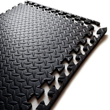 Équipement de gymnase rapide Tapis de sol en caoutchouc - tapis de mousse de protection pour l'épissage