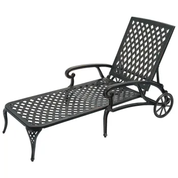 Cast Aluminum Sun Lounge Chairs