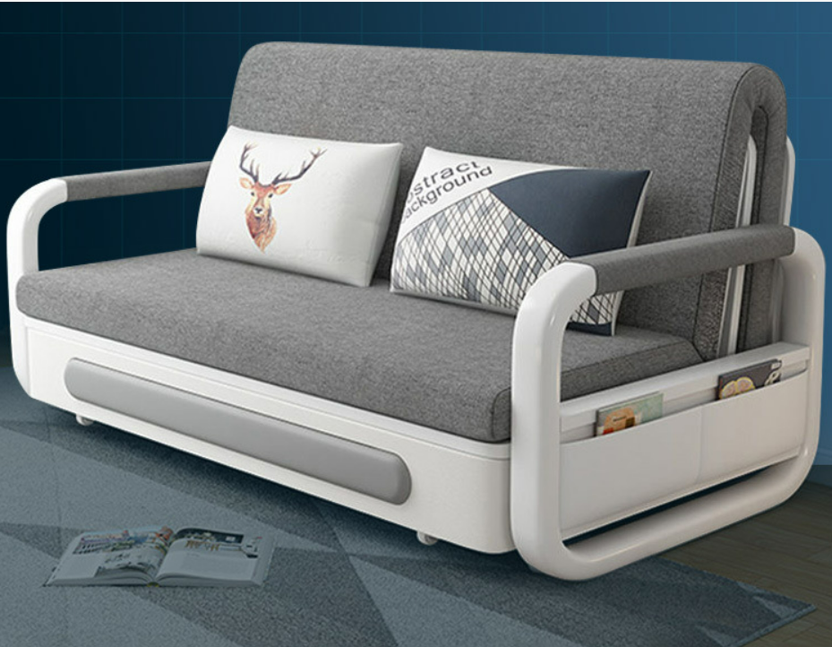 Lipat Sofa Bed Dual-Gunakan Ruang Tamu Berbilang Fungsi Single dan Double Duduk dan Model Selebriti Internet Dual-Gunakan