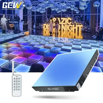Dancing Floor Guangdong DMX Matte Magnet LED Lighted Dance Floor for Wedding Party and Night Club