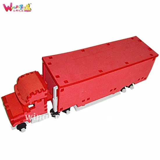 big newest heavy container truck car model for children