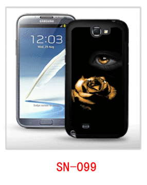 Flower Picture Samsung Galaxy Note2 3d Case,pc Case Rubber Coating, With 3d Picture, Multiple Colors Available 