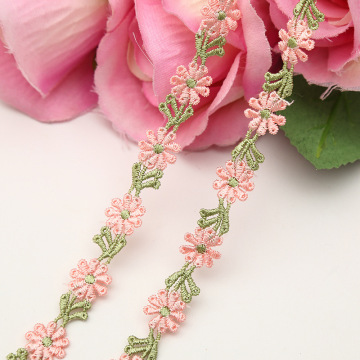 15 Yards Flower Daisies Lace Fabric Wedding Tulle for Sewing Trimmings