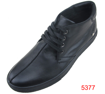 Coolgo calfskin soft ankle style leather men boots