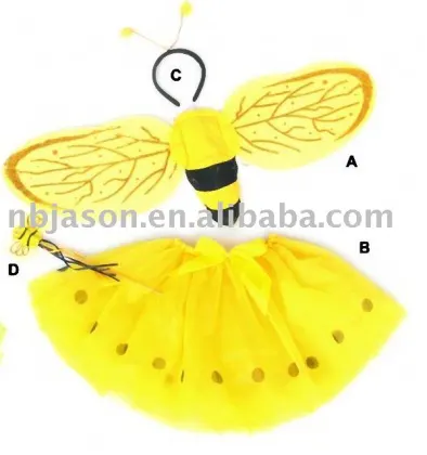bee costume for kids / child bee costume / queen bee