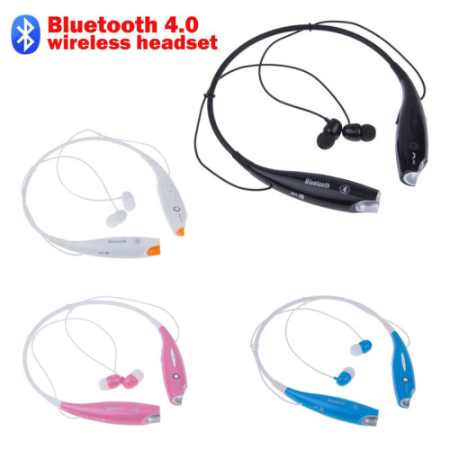 HV-800 kablosuz Bluetooth stereo pikap müzik kulaklık Boyun bantlı kulaklık cep telefonları için