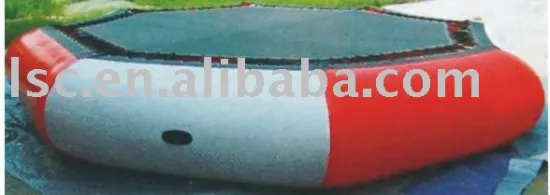 Inflatable water trampoline