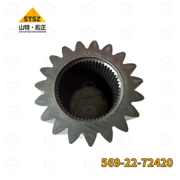 Imported dump truck HD605 gear 569-22-72420 from abroad