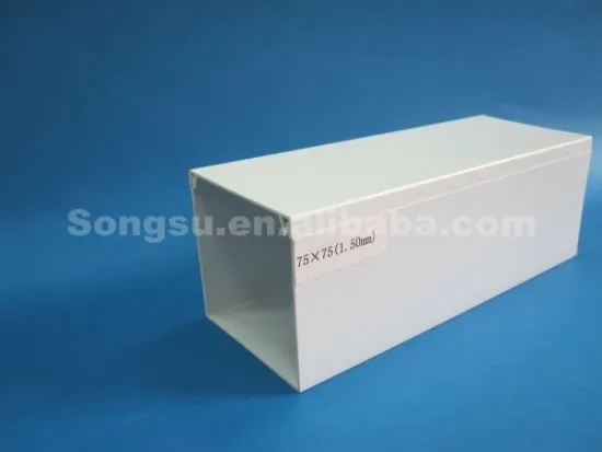 Pvc wire duct/cable duct75*75mm