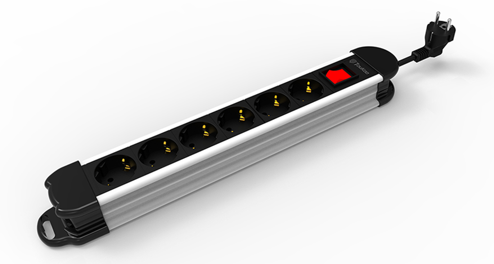 German Power Strip Multi Outlet