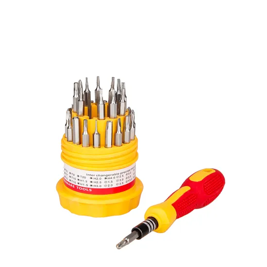 Hongyi Mini Magnetic Electronics Repair Tool Set: A Professional Ratchet Screwdriver Kit for Home Use