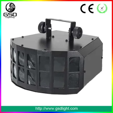 wholesale imported RGBW LED double butterfly light led magic effect light for disco, club, bars