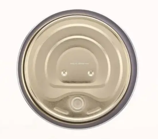Food grade tinplate easy to open lid