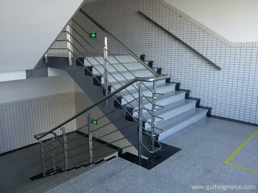 Stair handrails guardrails railings galvanized steel work