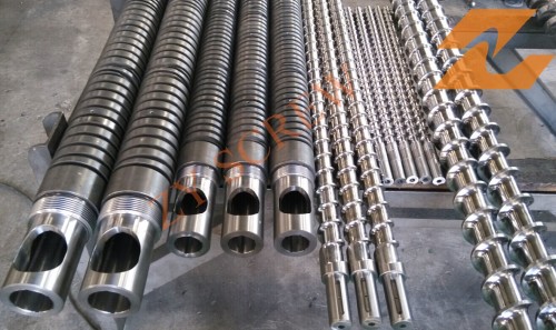 Single Screw and Barrel for Extrusion Machinery