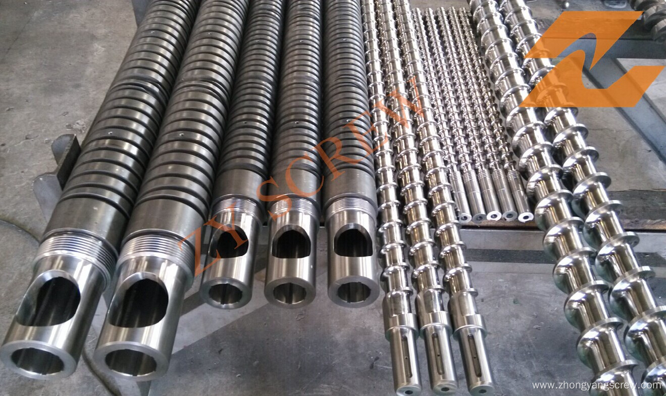 Single Screw and Barrel for Extrusion Machinery