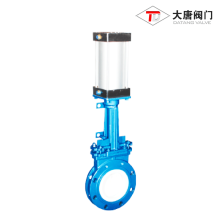 Injap Pintu Pisau Buburan Seramik Pneumatik