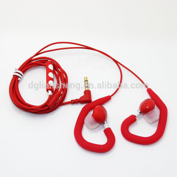 In ear running sport headphone earhook head phone for all mobile smartphone