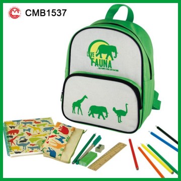 Eco Kids School Bag Set