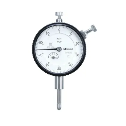 Mitutoyo 2414A Series 2 Inch Standard Type Dial Indicator with Lug Back