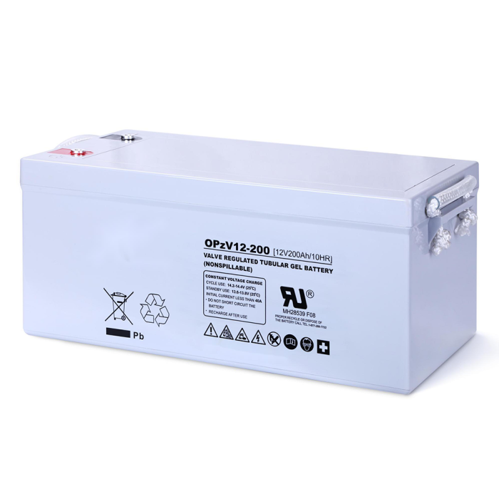 OPZV סוללה של מצב מוצק ללא חומצה 12V140AH