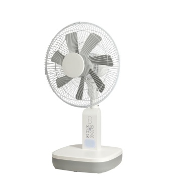 Portable Solar-Powered Table Fan for Outdoor Comfort