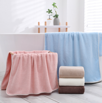 High Density Thick Coral Fleece Spa Bath Towel