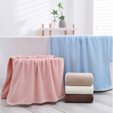 High Density Thick Coral Fleece Spa Bath Towel