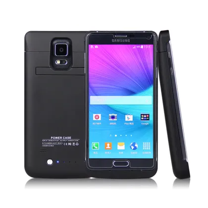 Smart phone accessories backup battery power case for Samsung Note4