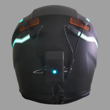 Waterproof and Temperature Resistant Motorcycle Helmet Luminous Strips and Lights: Enhancing Safety in All Conditions